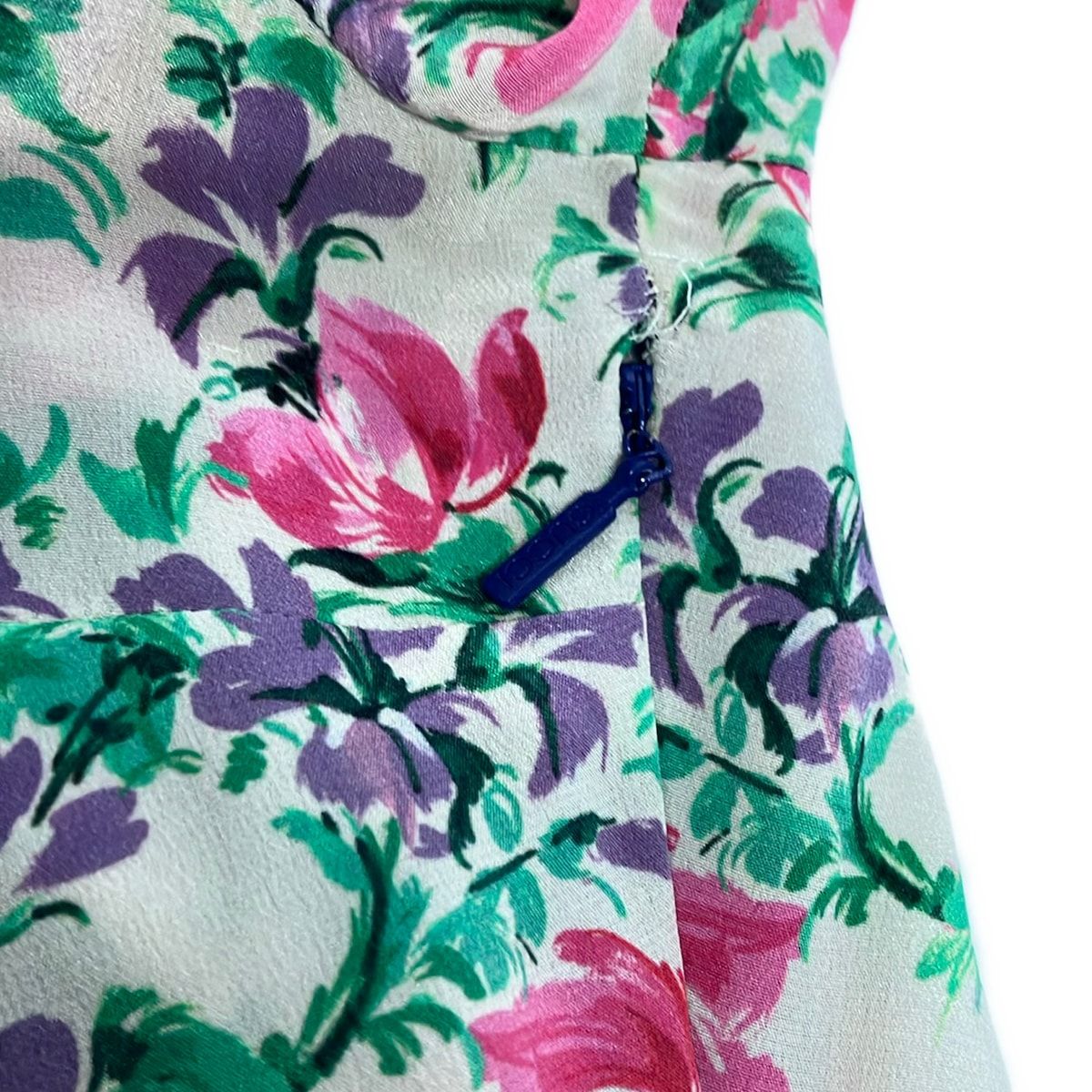 Gucci Dress 38 S Ivory Pink Multi — view 7