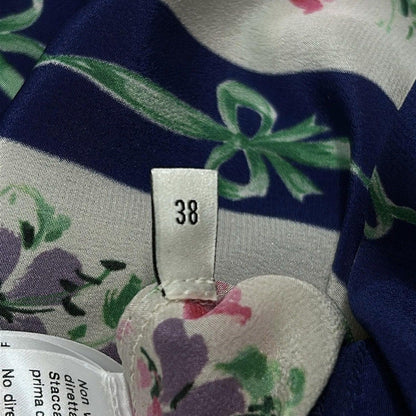 Gucci Dress 38 S Ivory Pink Multi — view 5