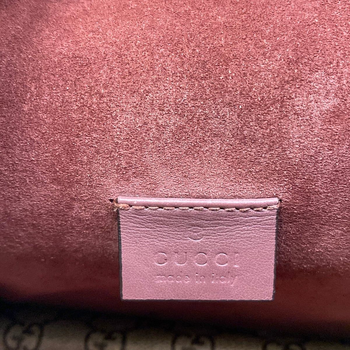 Gucci Shoulder Bag Dionysus GG Blue Mus Beige Ebony Multi Chain — view 8