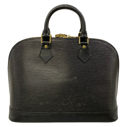 Louis Vuitton Handbag Epi Alma Noir Gold Leather — view 3