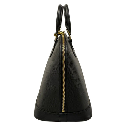 Louis Vuitton Handbag Epi Alma Noir Gold Leather — view 4