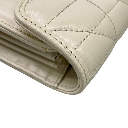 Gucci Wallet GG Marmont Ivory Chain Shoulder Strap Detachable Leather — view 8