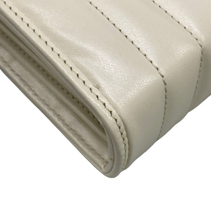 Gucci Wallet GG Marmont Ivory Chain Shoulder Strap Detachable Leather — view 7