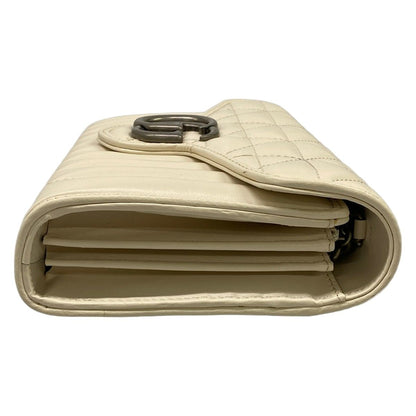 Gucci Wallet GG Marmont Ivory Chain Shoulder Strap Detachable Leather — view 9