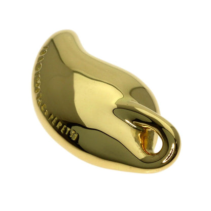 Tiffany & Co Leaf Elsa Peretti Pendant Top 18k Yellow Gold — view 2