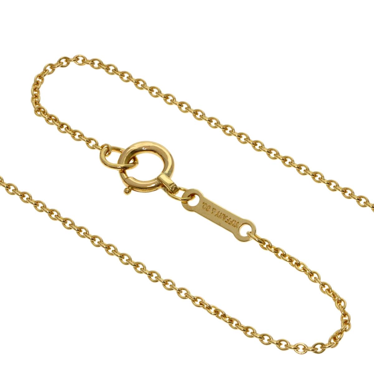 Tiffany & Co Open Heart Necklace 18k Yellow Gold — view 3