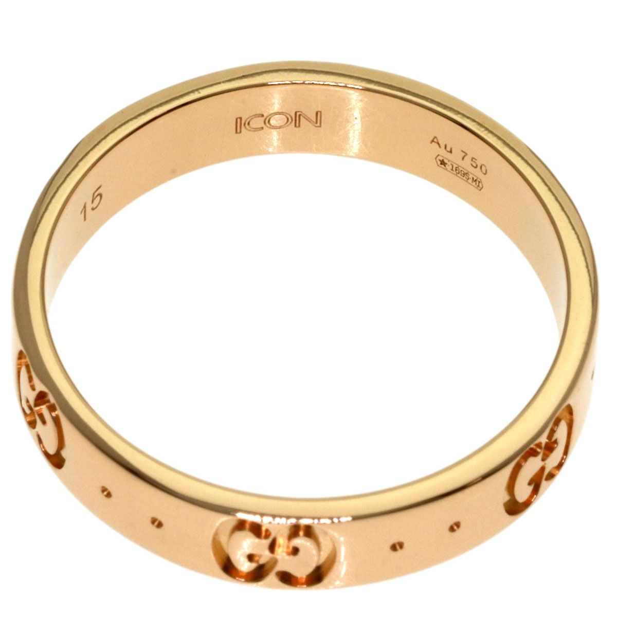 Gucci Icon Ring 18k Pink Gold — view 5