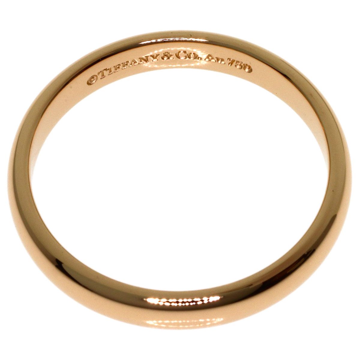 Tiffany & Co Wedding Ring 18k Pink Gold — view 4
