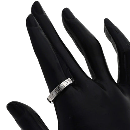 Bvlgari Double Logo Diamond Ring 18k White Gold — view 5