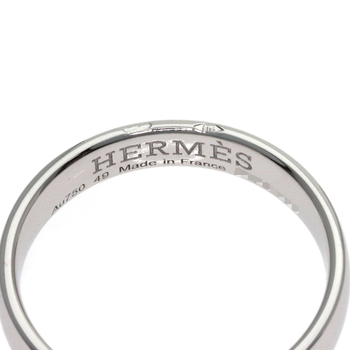 Hermes Ever Herakles 49 Ring 18k White Gold — view 5