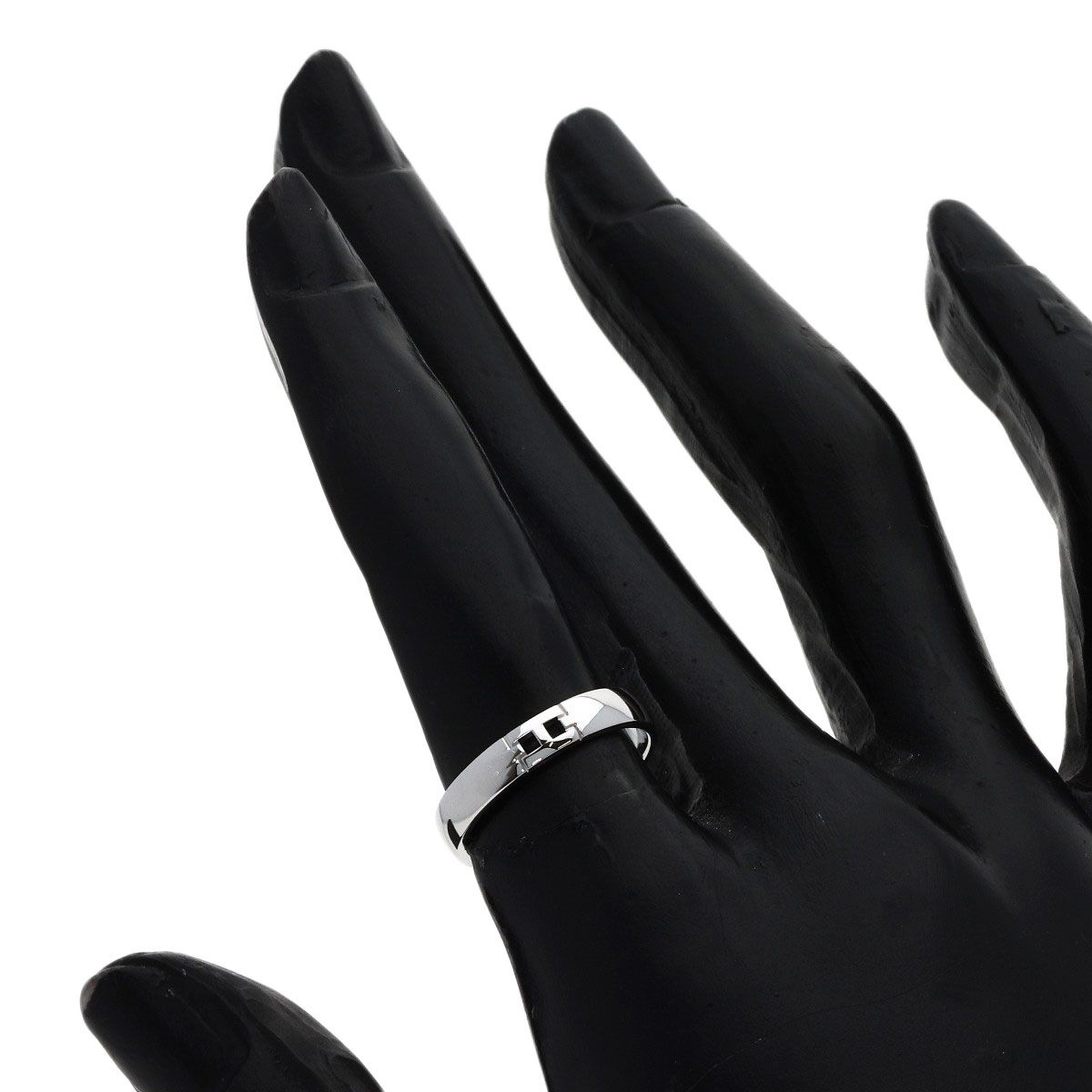 Hermes Ever Herakles 49 Ring 18k White Gold — view 7