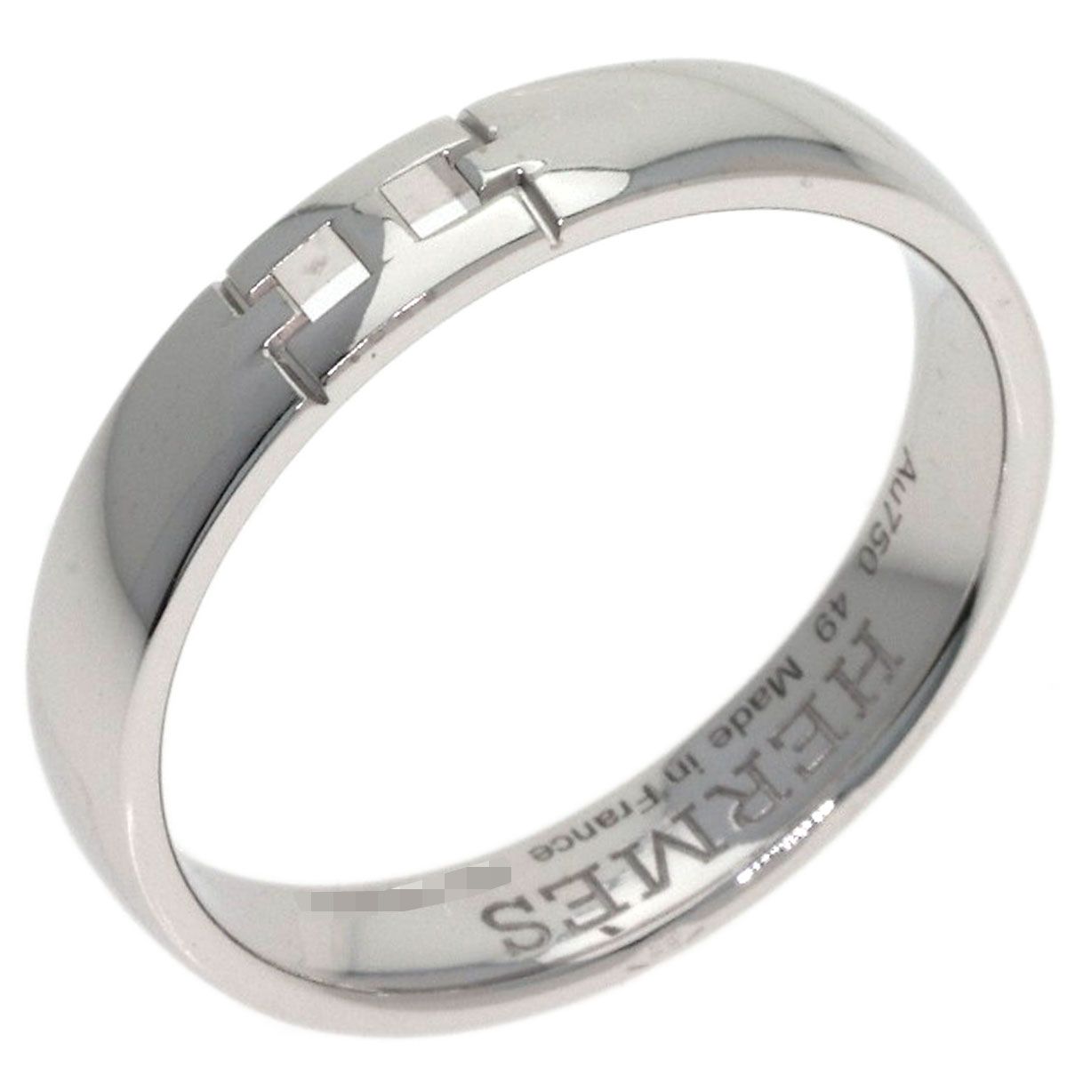 Hermes Ever Herakles 49 Ring 18k White Gold — view 2