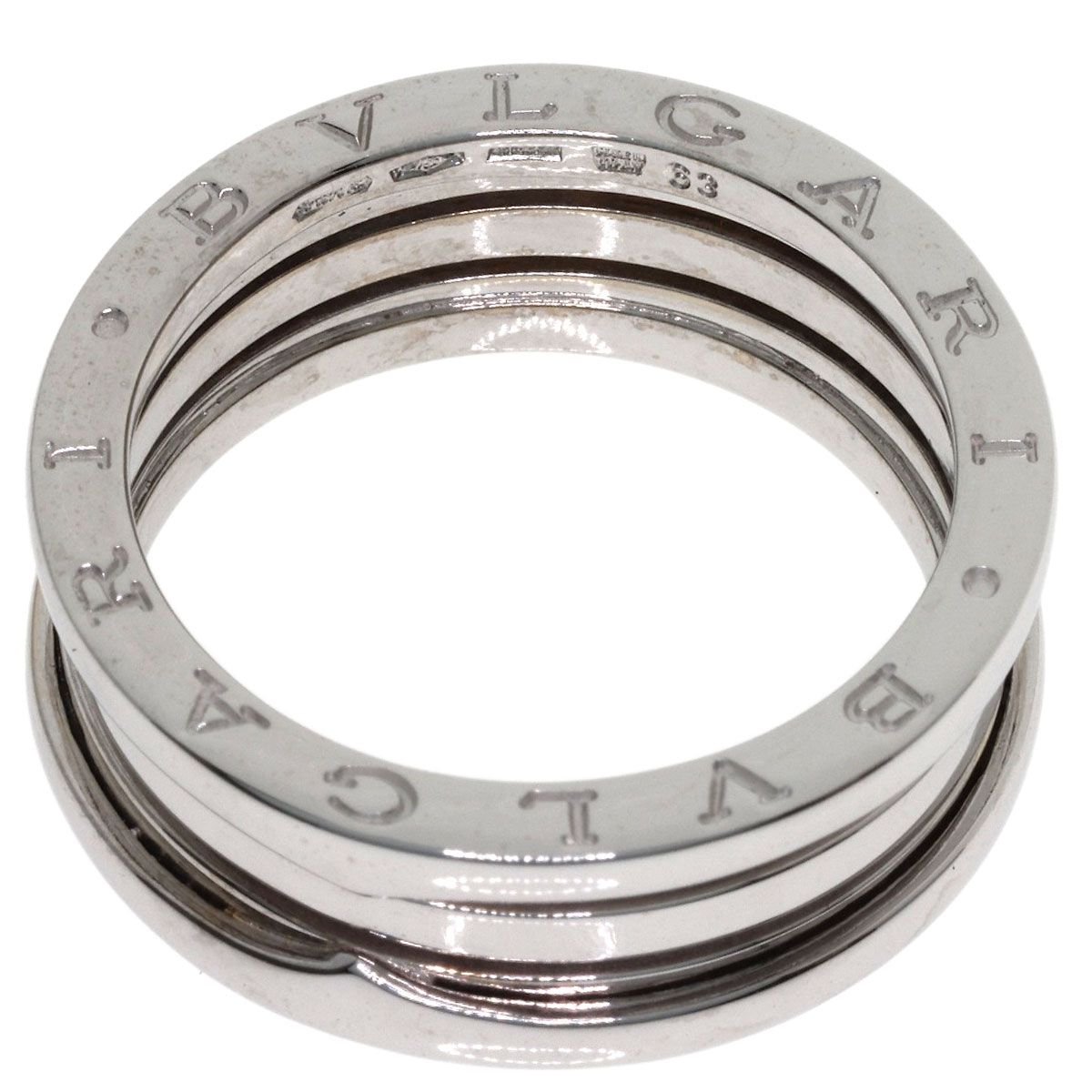 Bvlgari B-zero One Band 63 Ring 18k White Gold — view 4