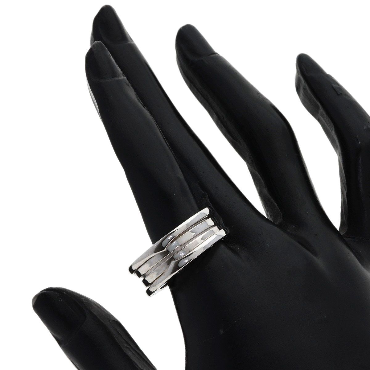 Bvlgari B-zero One Band 63 Ring 18k White Gold