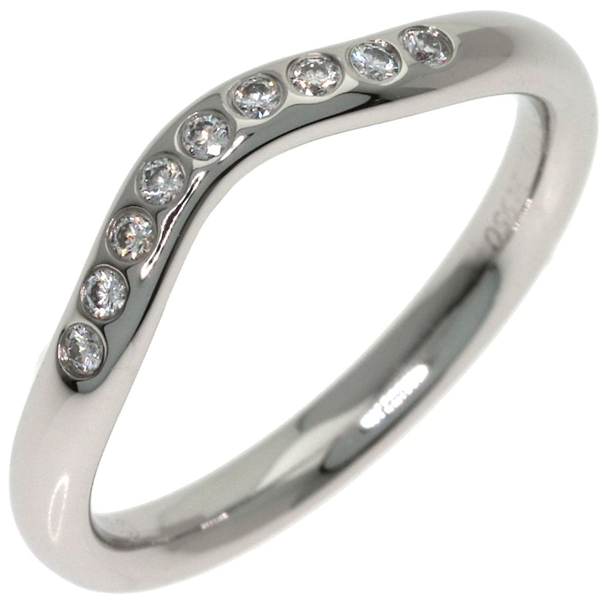 Tiffany & Co T Cube Band Diamond Ring — view 2