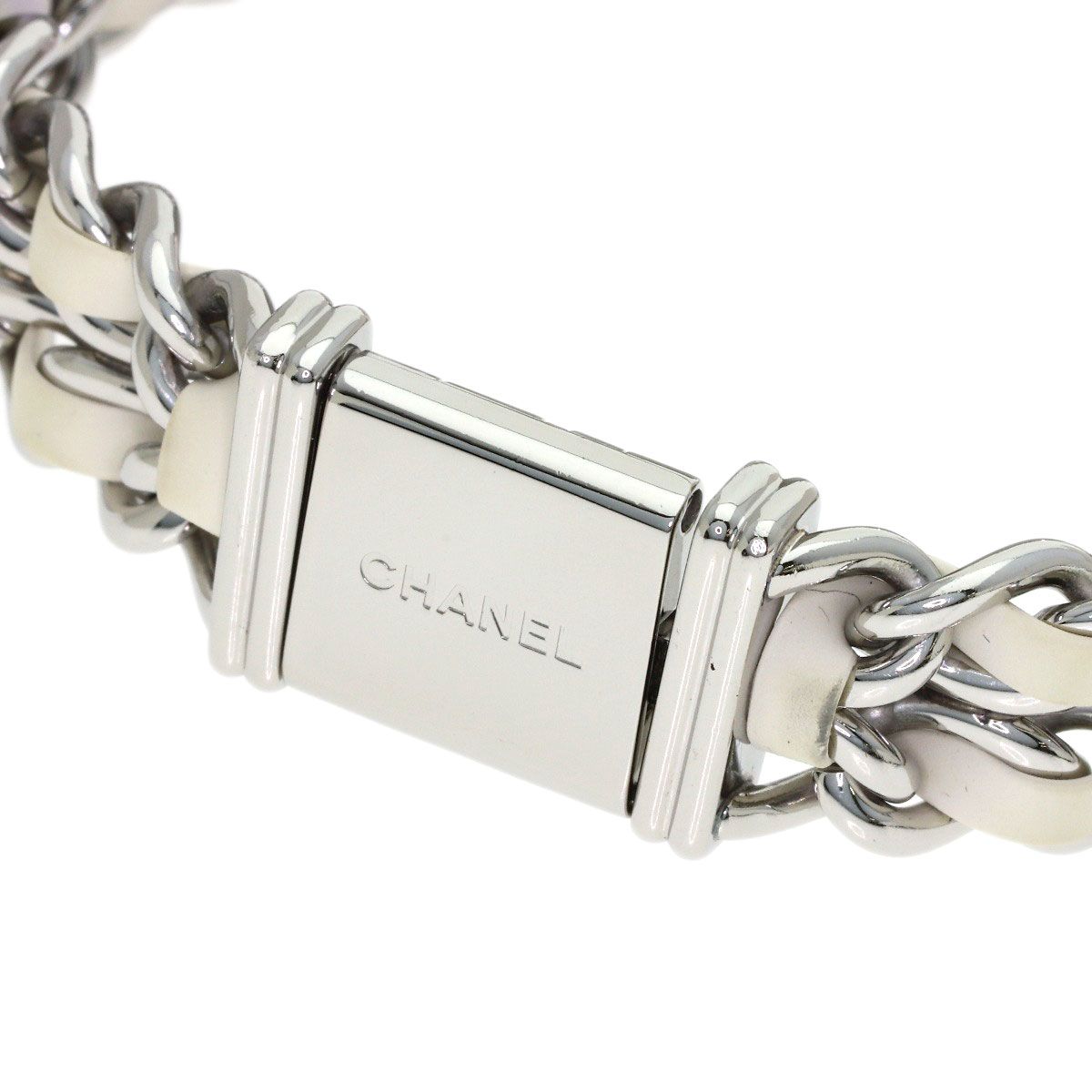 Chanel Premiere Watch SS Ssx Leather — view 8