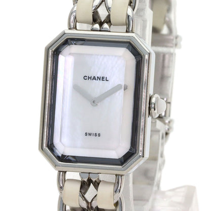 Chanel Premiere Watch SS Ssx Leather — view 3