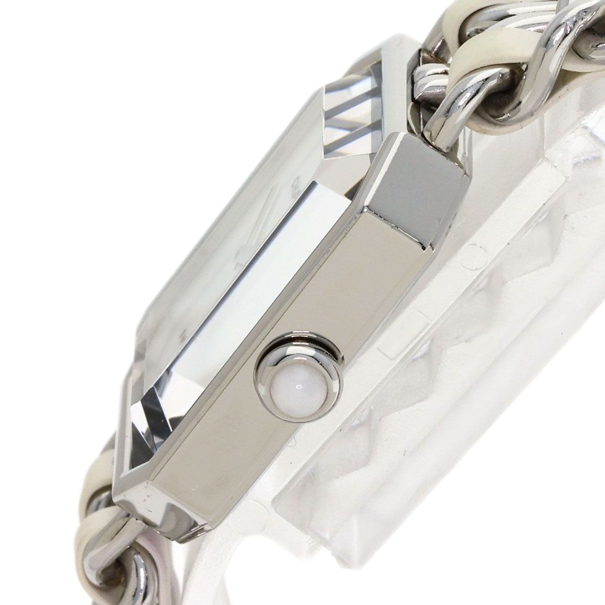Chanel Premiere Watch SS Ssx Leather — view 5