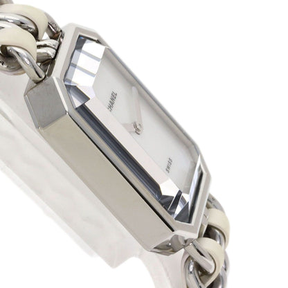 Chanel Premiere Watch SS Ssx Leather — view 6