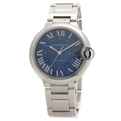 Cartier Baron Blue de 40 mm Watch SS