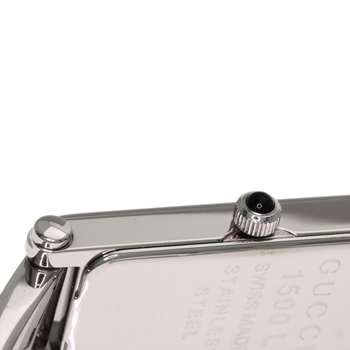 Gucci Square Face Watch SS — view 9