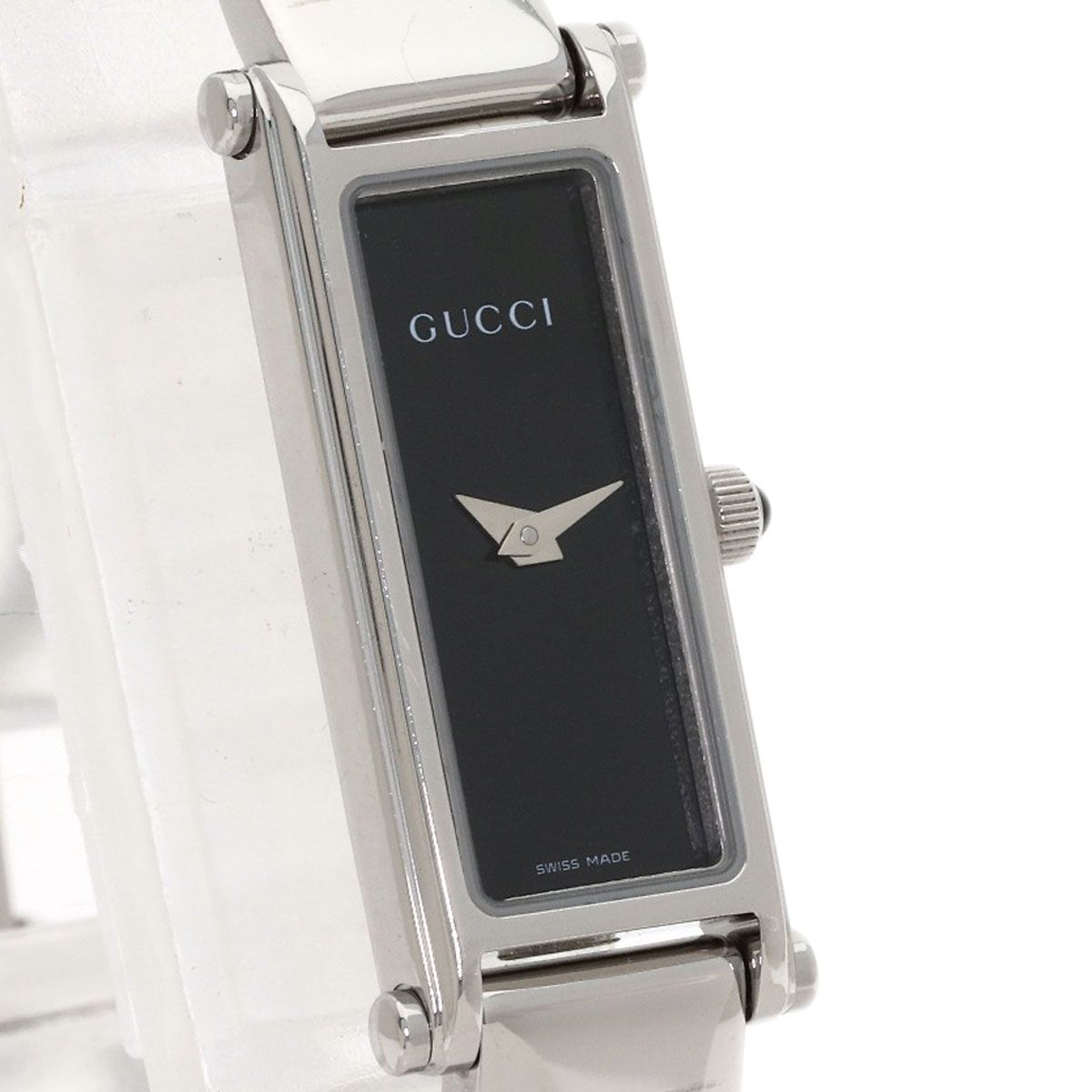 Gucci Square Face Watch SS — view 4