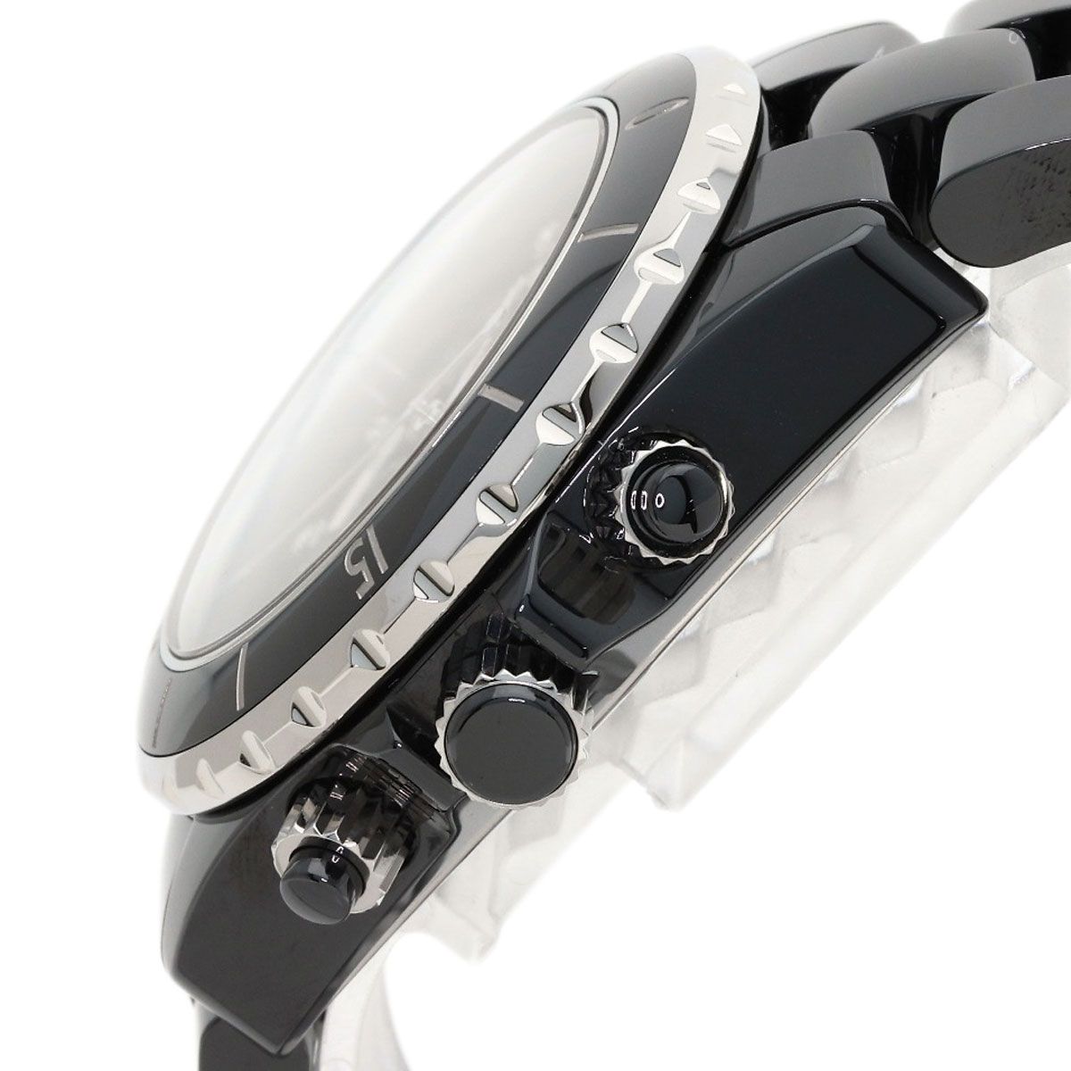 Chanel Chronograph 41 mm Diamond Watch Ceramic — view 5