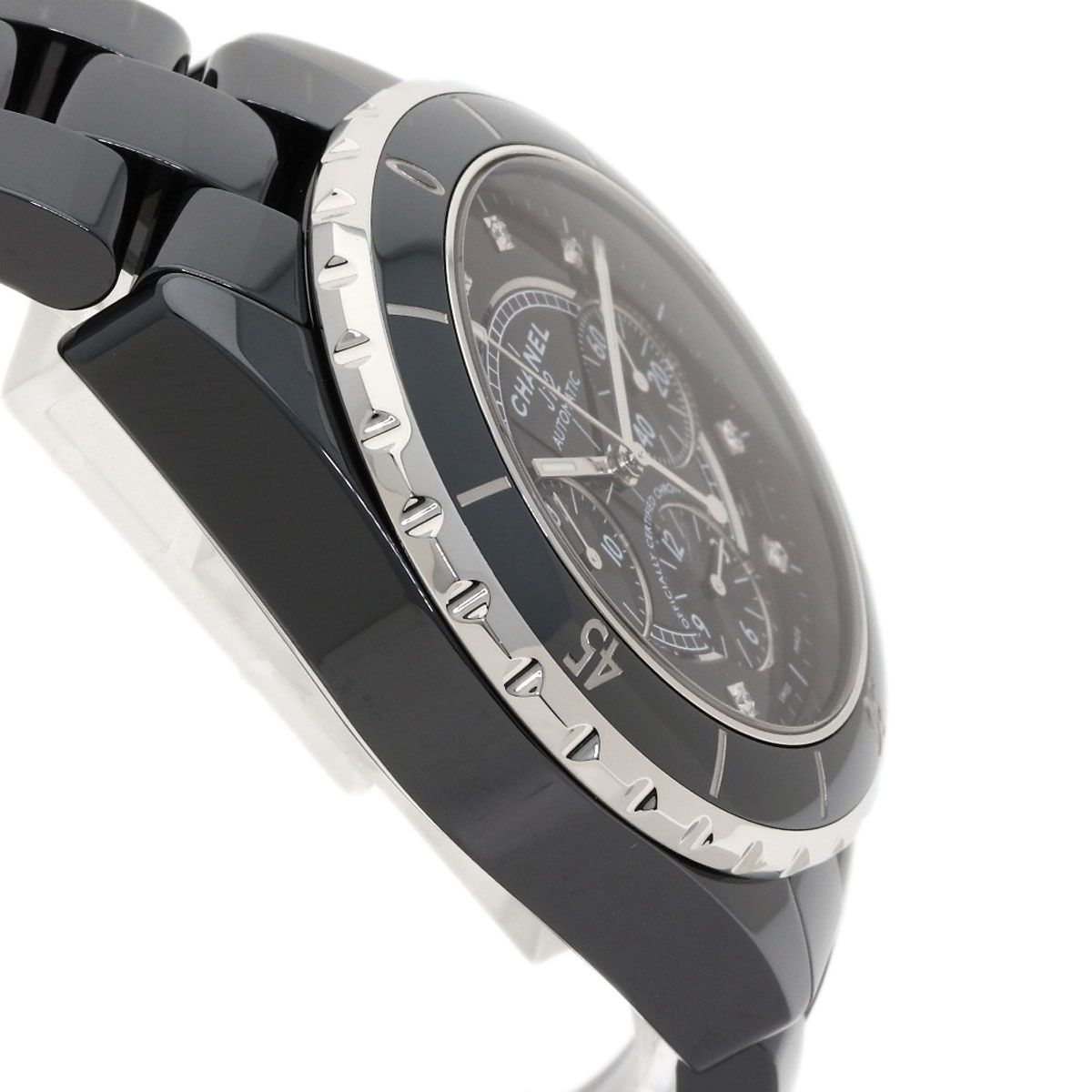 Chanel Chronograph 41 mm Diamond Watch Ceramic — view 6
