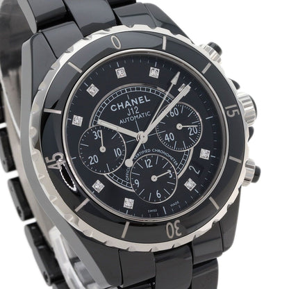 Chanel Chronograph 41 mm Diamond Watch Ceramic — view 4