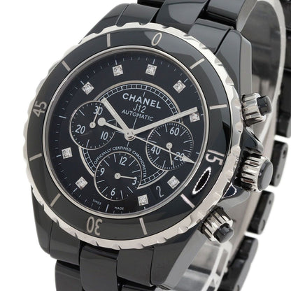 Chanel Chronograph 41 mm Diamond Watch Ceramic — view 3