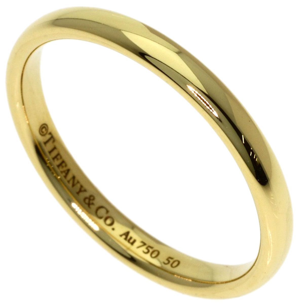 Tiffany & Co Wedding Ring 18k Yellow Gold