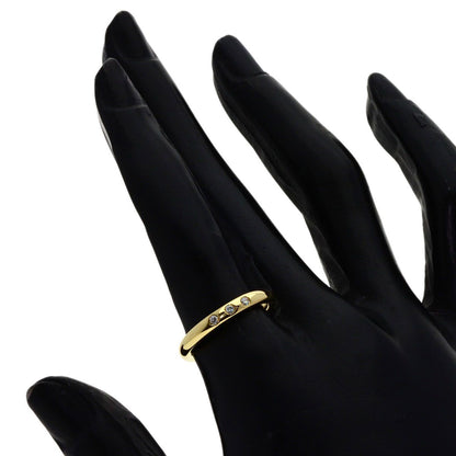 Tiffany & Co Stacking Band Diamond Ring 18k Yellow Gold — view 7