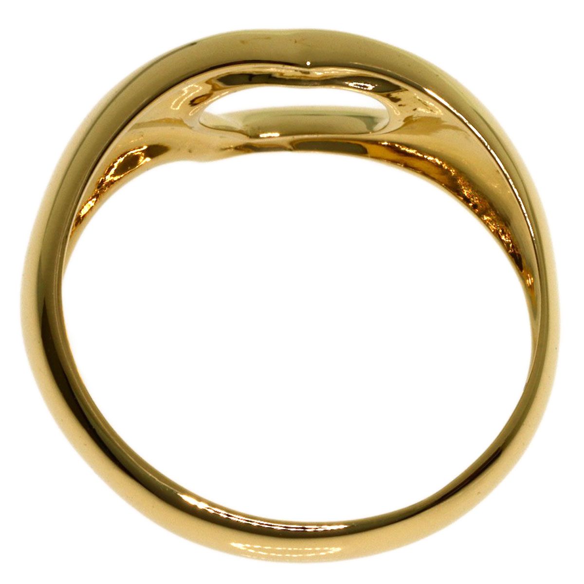 Tiffany & Co Open Heart Ring 18k Yellow Gold — view 4