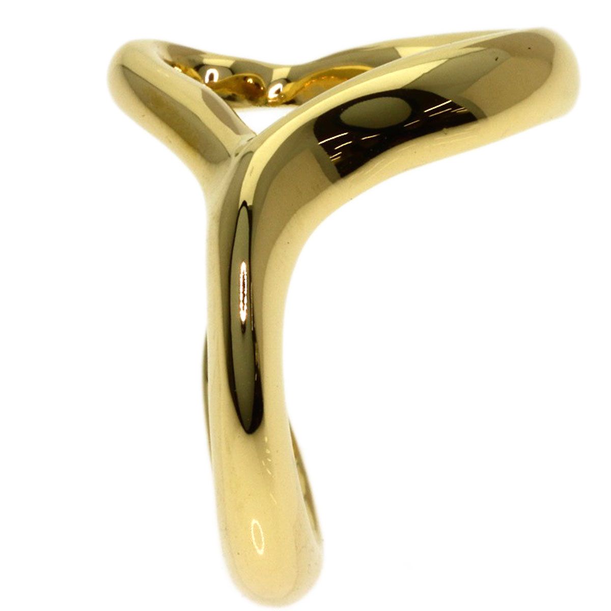 Tiffany & Co Open Heart Ring 18k Yellow Gold — view 3