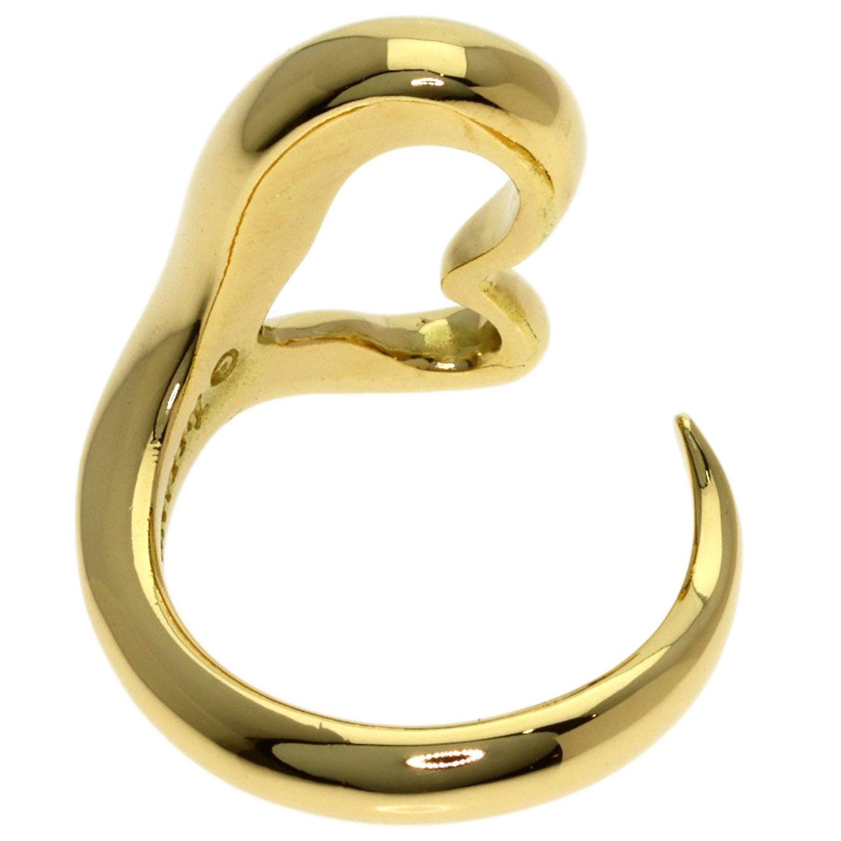 Tiffany & Co Open Heart Ring 18k Yellow Gold — view 4