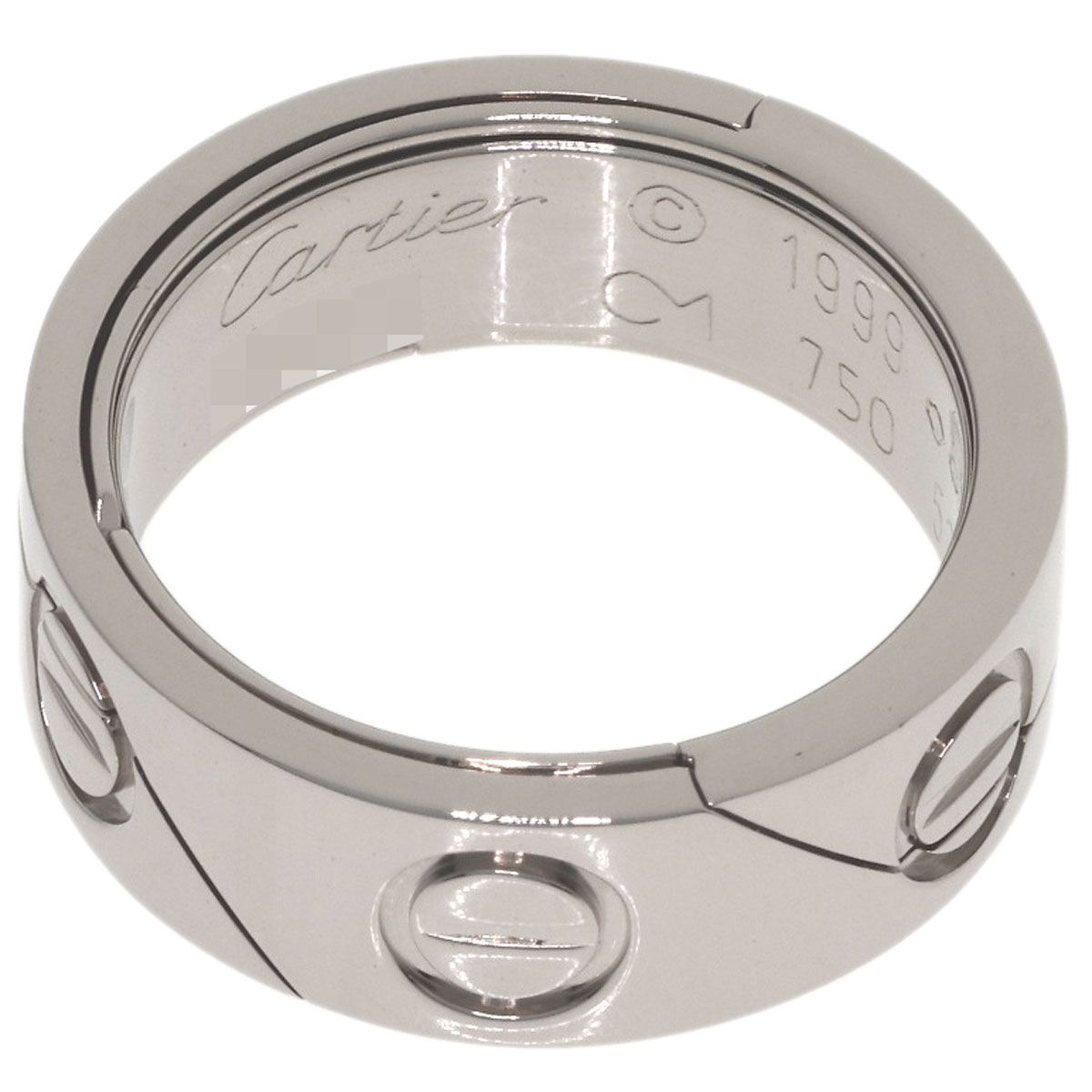 Cartier Astro Love Ring 52 18k White Gold — view 4