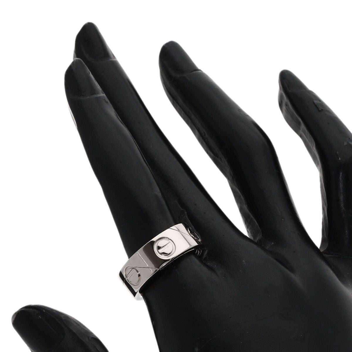 Cartier Astro Love Ring 52 18k White Gold — view 7