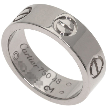 Cartier Love Ring 48 18k White Gold