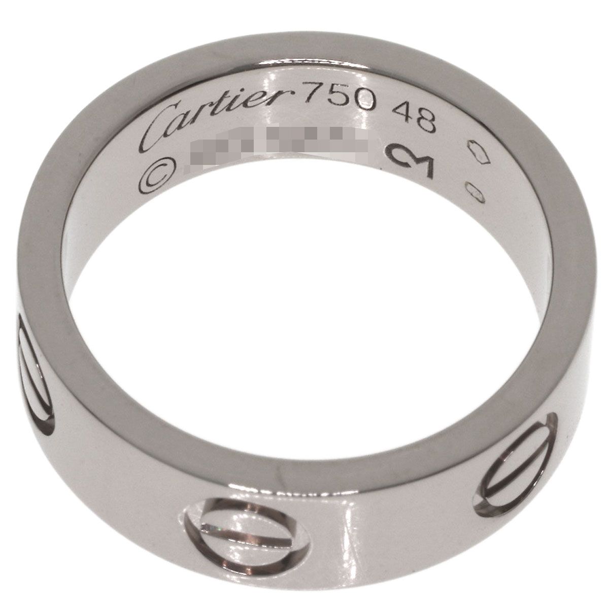 Cartier Love Ring 48 18k White Gold — view 4