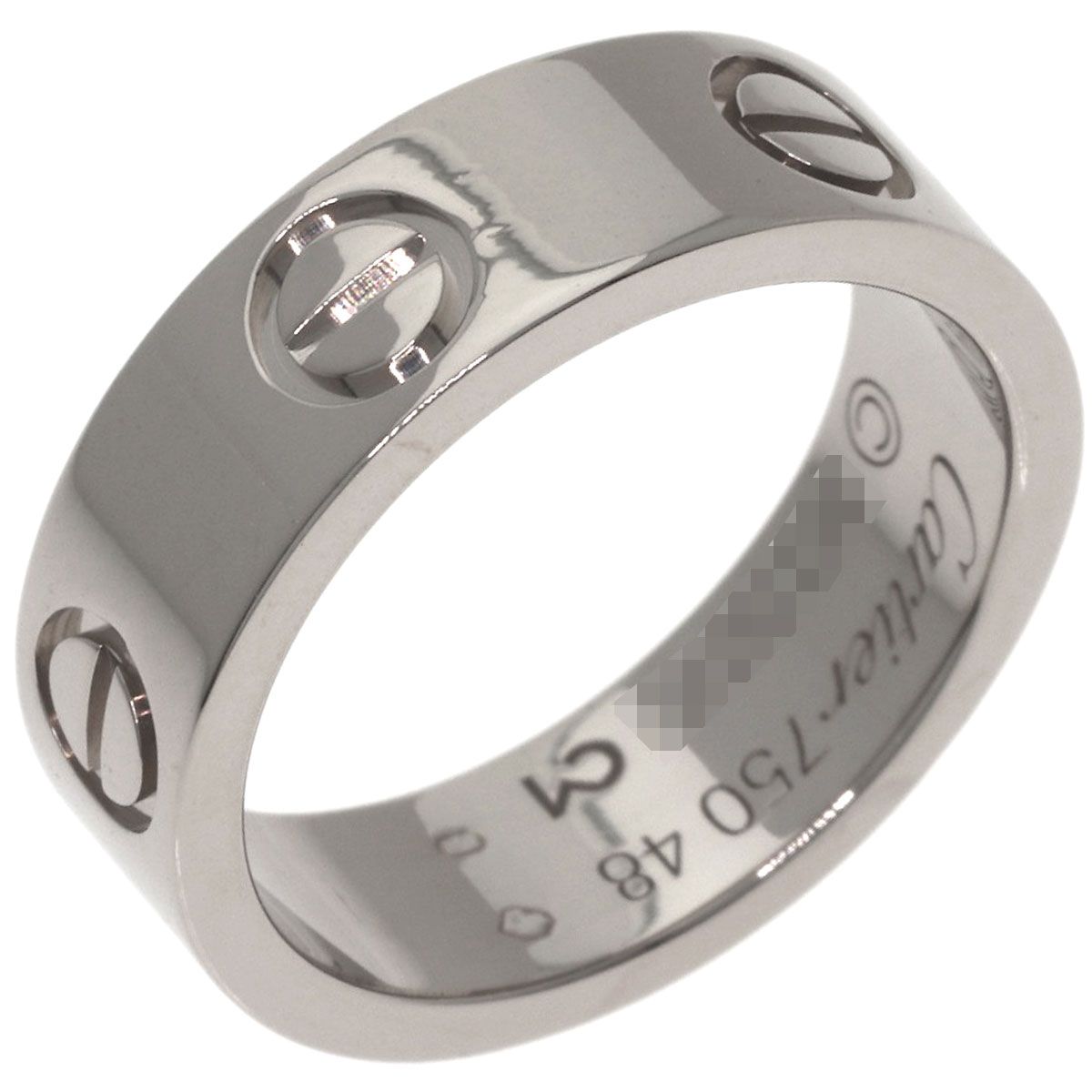 Cartier Love Ring 48 18k White Gold — view 2