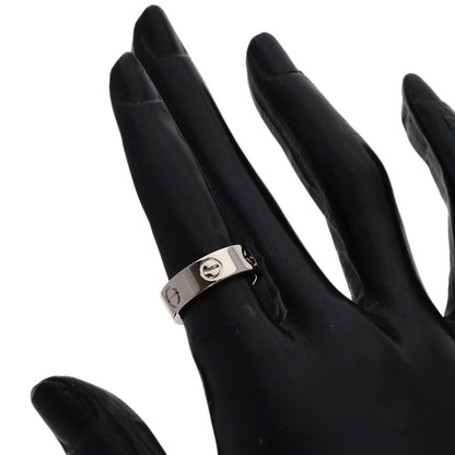 Cartier Love Ring 48 18k White Gold