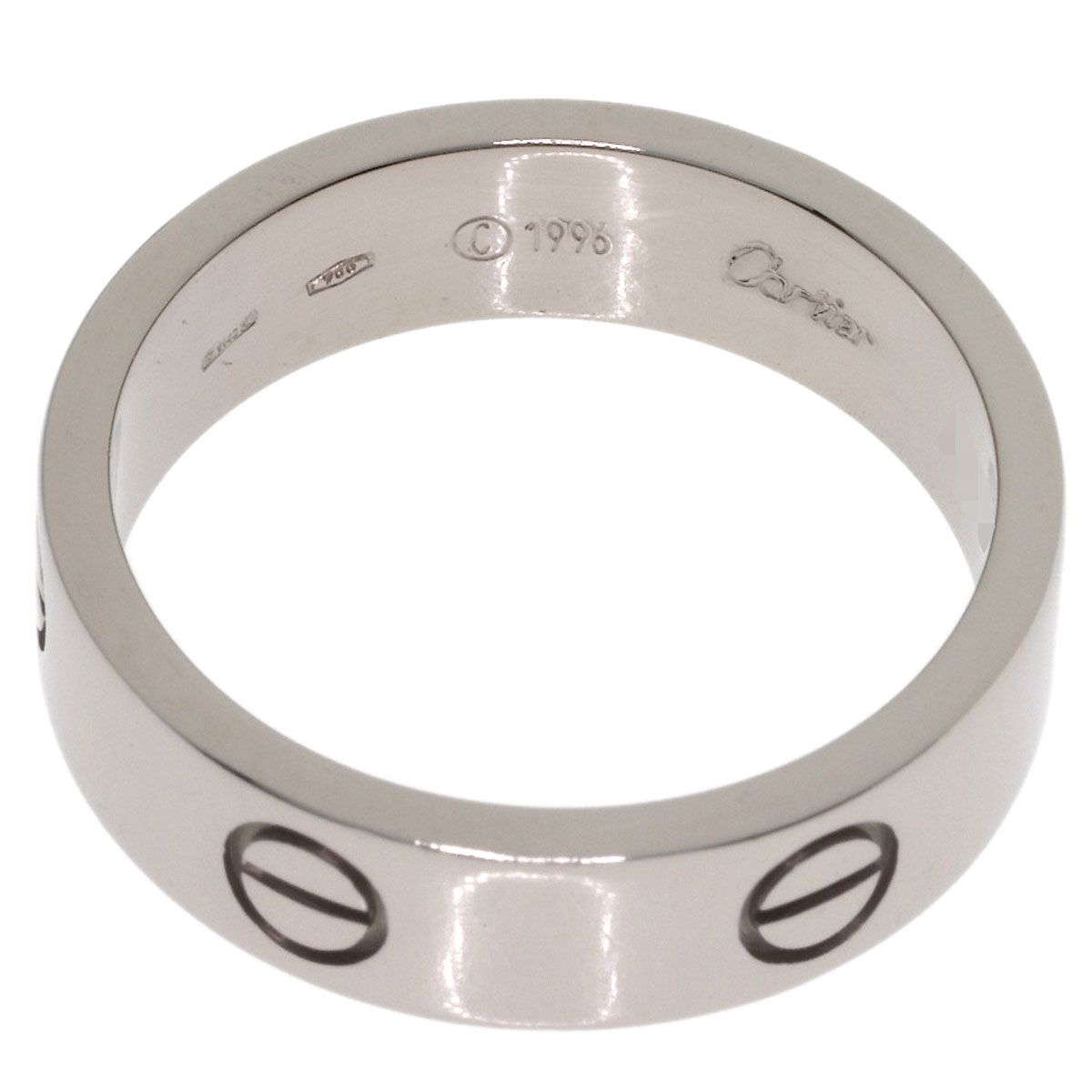 Cartier Love Ring 61 18k White Gold — view 4