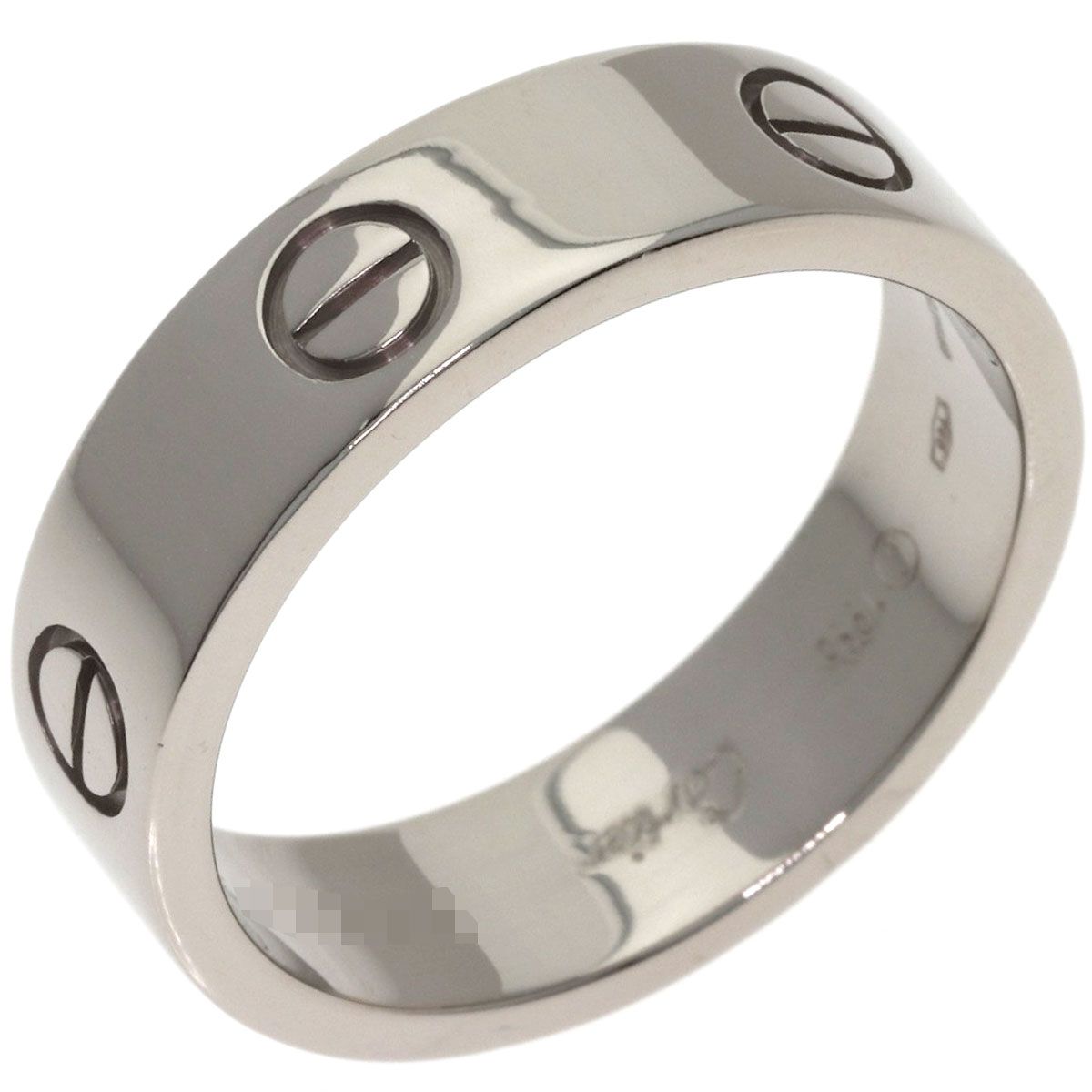 Cartier Love Ring 61 18k White Gold — view 2