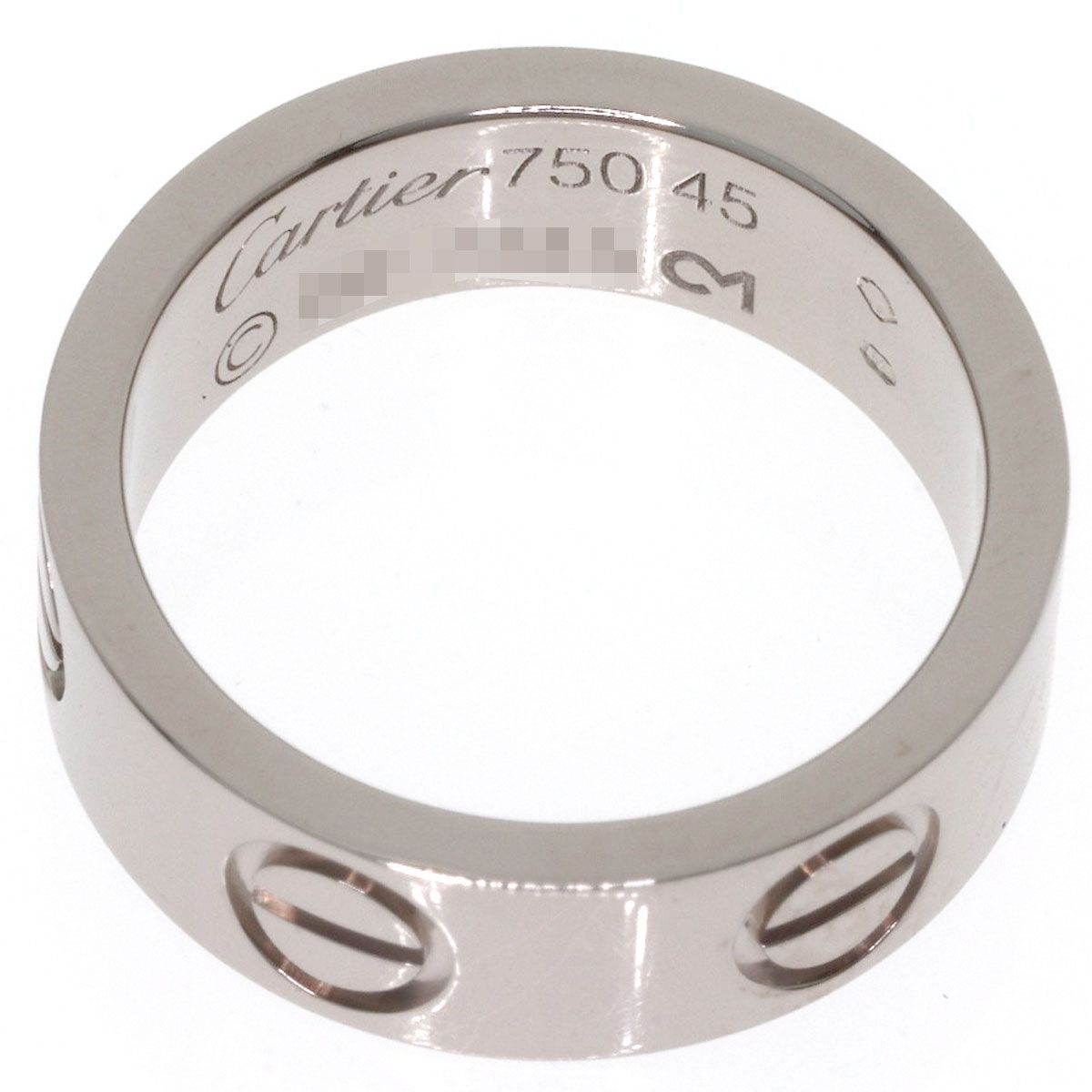 Cartier Love Ring 45 18k White Gold — view 4