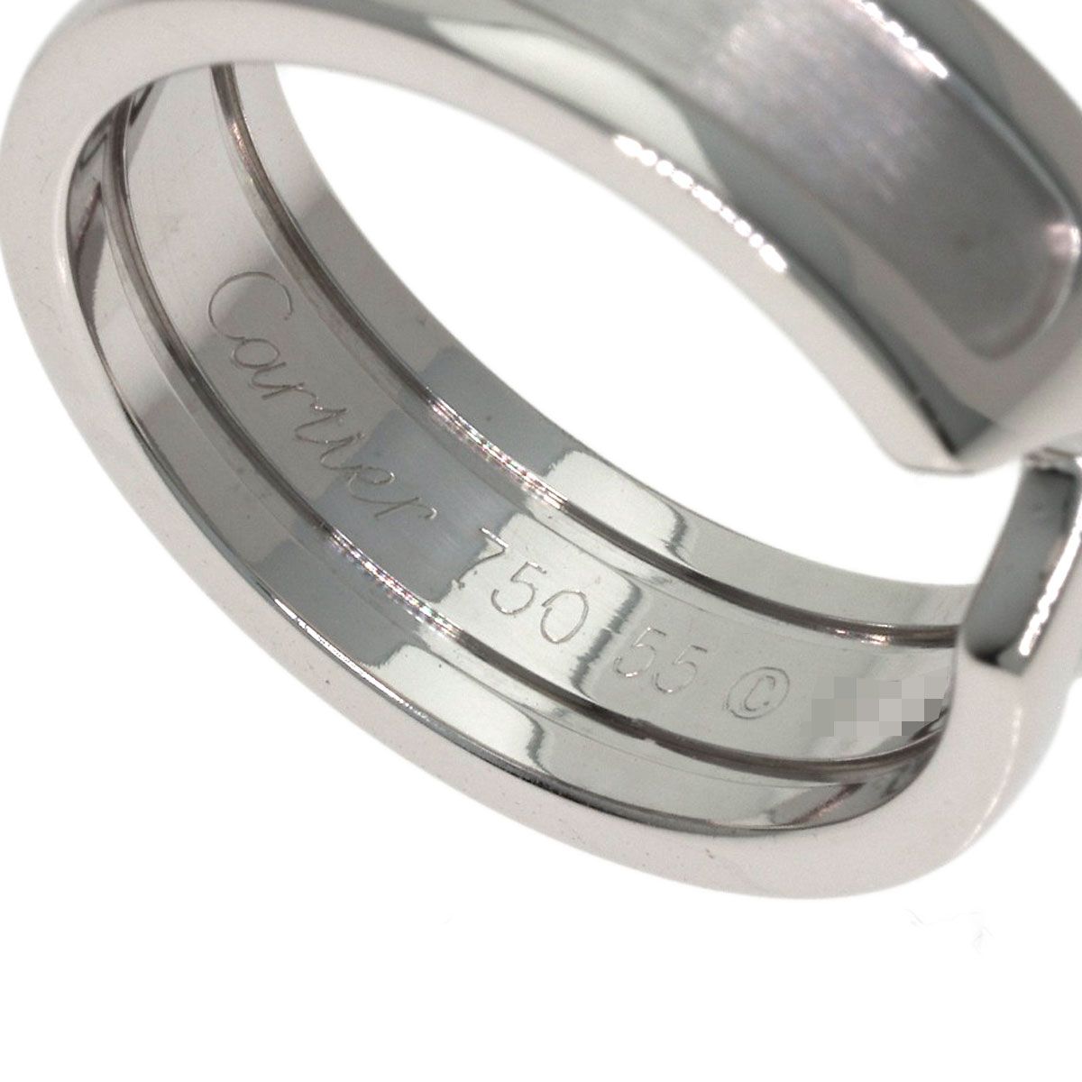 Cartier SM 55 Ring 18k White Gold — view 5
