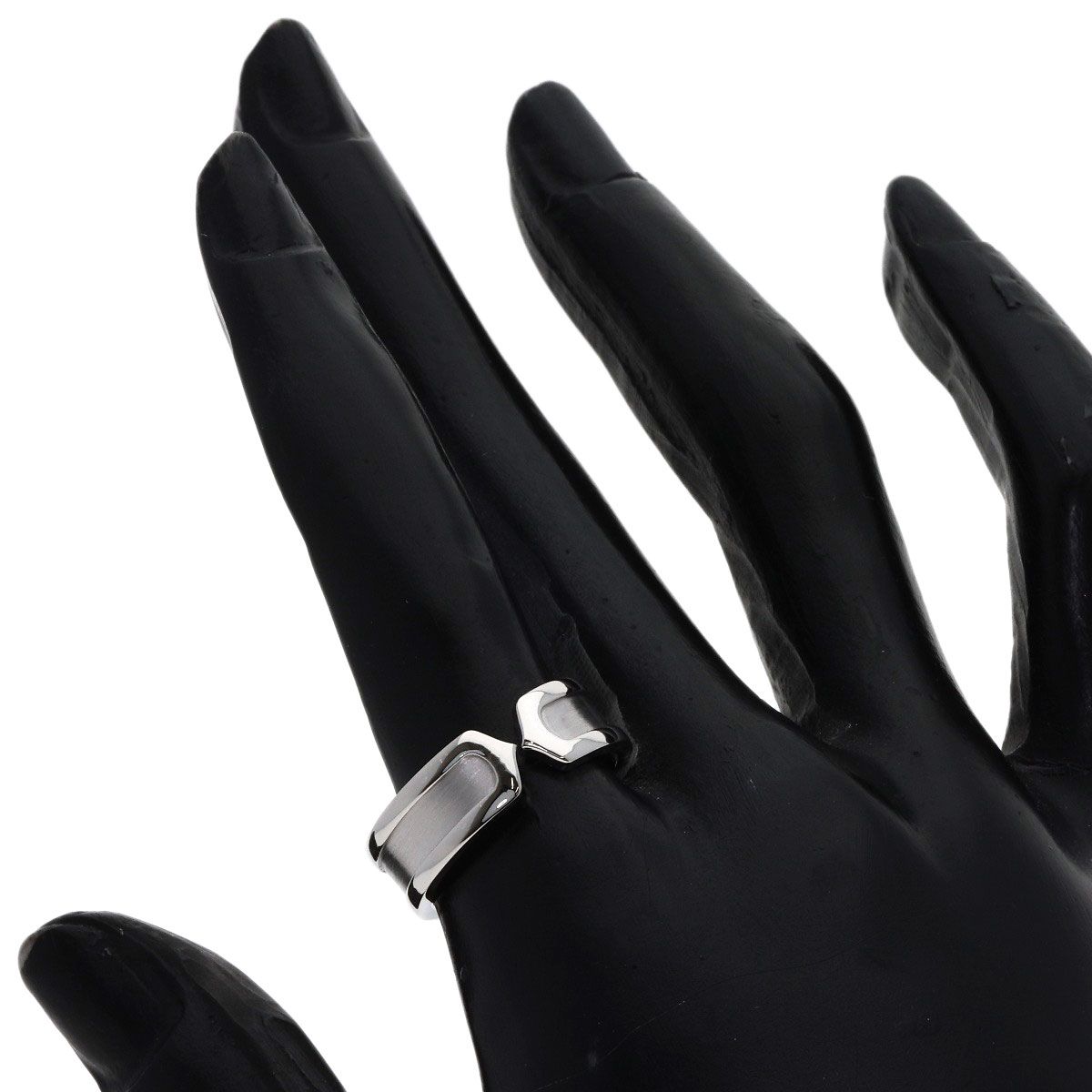 Cartier SM 55 Ring 18k White Gold — view 7