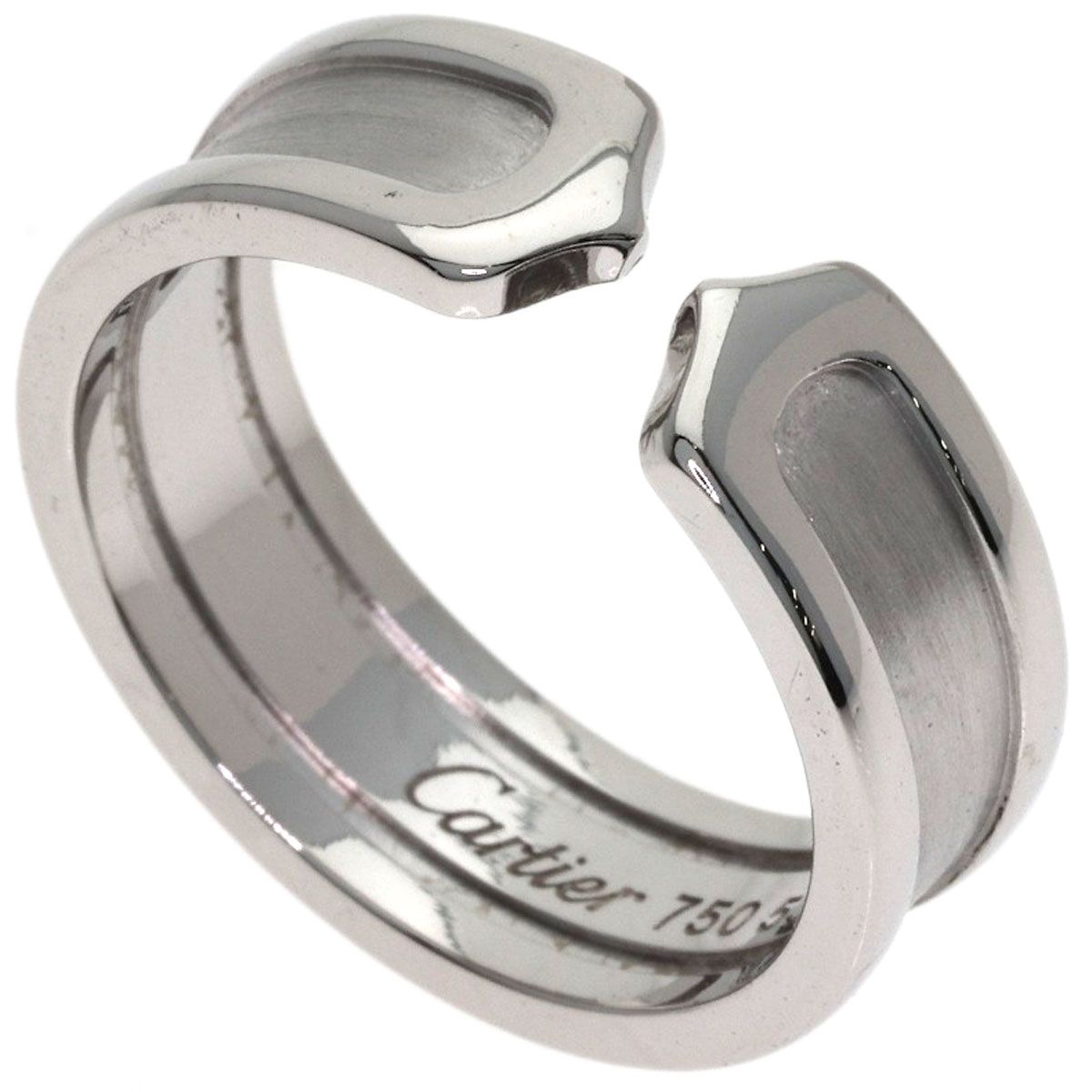 Cartier SM 53 Ring 18k White Gold