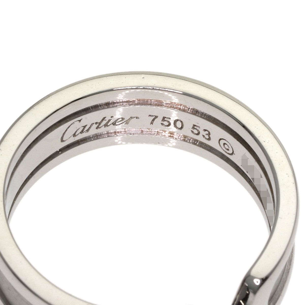 Cartier SM 53 Ring 18k White Gold — view 5