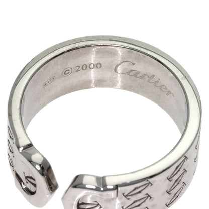 Cartier 2C Ring Christmas Limited 57 18k White Gold — view 5
