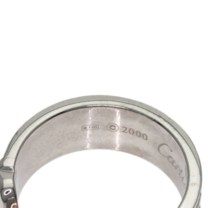 Cartier 2C Ring Christmas Limited 57 18k White Gold